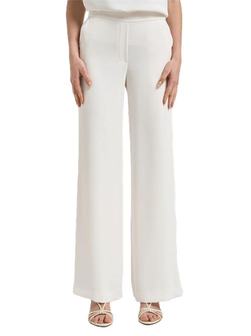 P.A.R.O.S.H. Pantalone donna Cady wide leg bianco P.a.r.o.s.h. | PANTY26-D231087002 PANNA